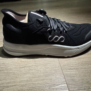 ON Running Black and White Sneakers